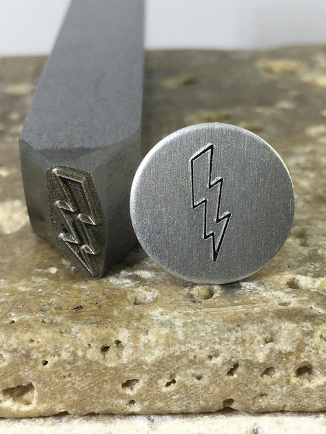 Lightning Bolt Stamp, Thunder Design Stamp