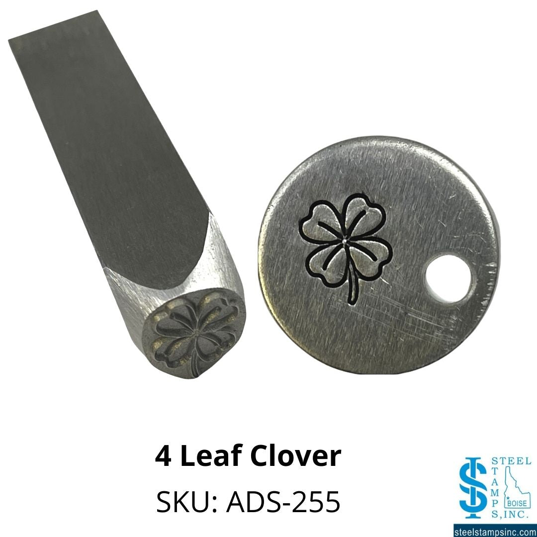 ImpressArt 6mm Four Leaf Clover Design Stamp | Esslinger